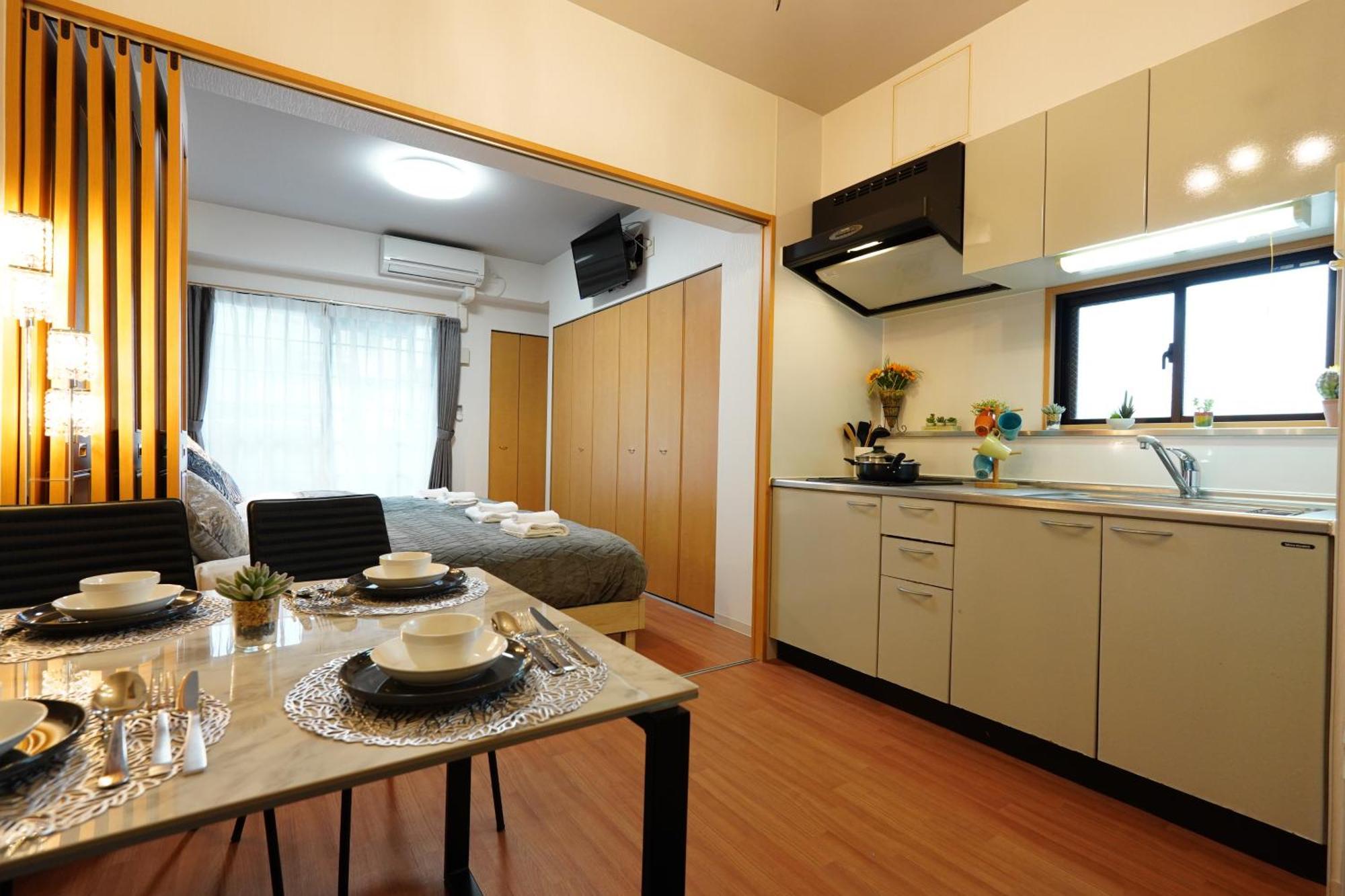 Kuromon Royal Appartement Osaka Kamer foto